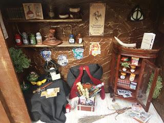 NUEVA ENTRADA DE ENCARGOS ESCENA DE MINIATURA DE HARRY PO...