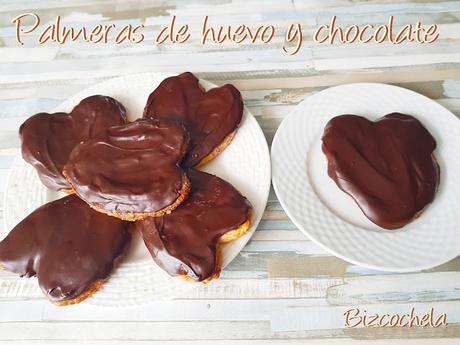 PALMERAS DE HUEVO Y CHOCOLATE