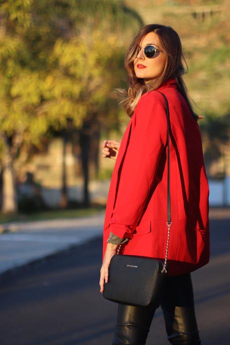 RED BLAZER