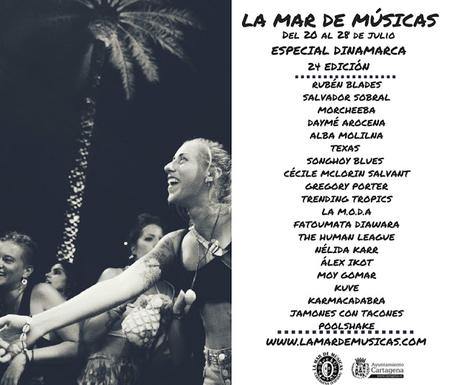 La Mar de Músicas 2018: Rubén Blades, Salvador Sobral, Morcheeba, Alba Molina, Daymé Arocena...