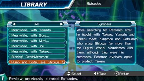 Digimon Adventure de PSP traducido al inglés