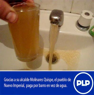 AGUA CONTAMINADA MATA MÁS QUE UNA GUERRA…