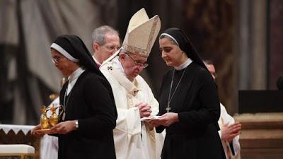 Las monjas “trabajan casi gratuitamente” para obispos, cardenales y para el mismo Papa.
