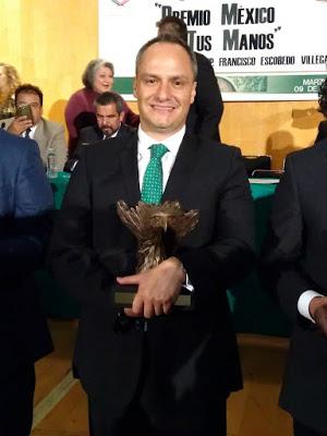 ing. jesús cuanalo distinguido premio 