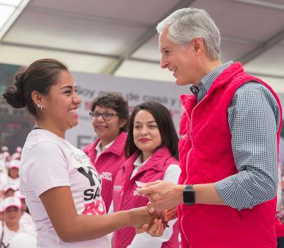 CON EL SALARIO ROSA SE APOYA DESARROLLO DE LAS MUJERES Y DE SUS FAMILIAS: ALFREDO DEL MAZO