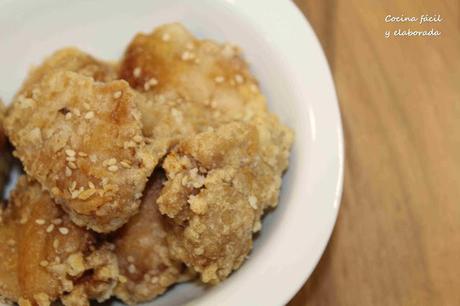 POLLO KARAAGE O POLLO FRITO ESTILO JAPONES POLLO KARAAGE O POLLO FRITO ESTILO JAPONES