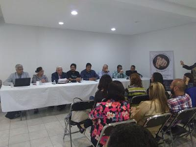 Presentación de objetivos del Comité Ciudadano para el Beneficio Comunitario.