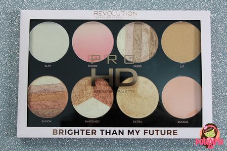 Paleta PRO HD Brighter Than My Future de Makeup Revolution