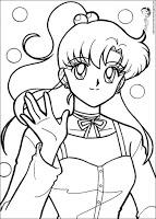 Dibujos para colorear de Sailor Moon Dibujos para colorear de Sailor Moon