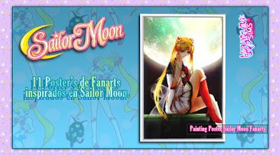 Posters de Sailor Moon para Los Sims 3