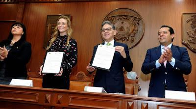 FIRMAN DIFEM Y UAEM ACUERDO PARA FORTALECER ATENCIÓN A GRUPOS VULNERABLES