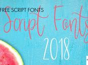 Nuevas Tipografías Script Gratis 2018