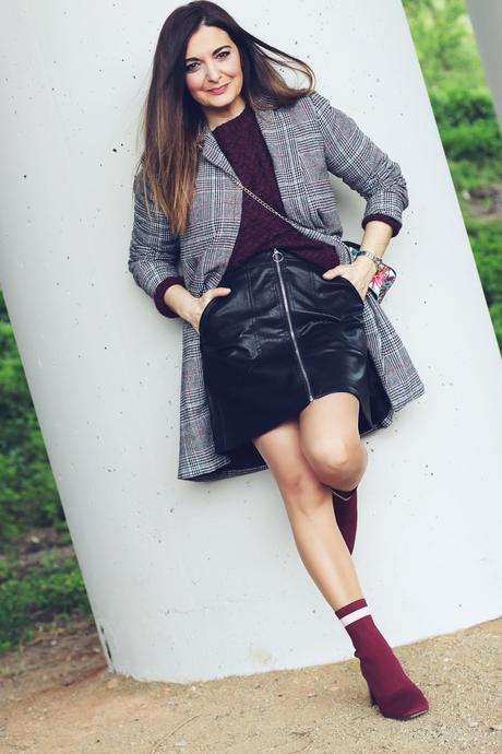 Como combinar una falda de polipiel Como combinar una falda de polipiel