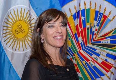 La embajadora argentina ante la OEA dijo que el documento leído en la marcha del 8M fue un 