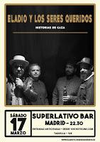 Concierto de Eladio y los Seres Queridos en Superlativo Bar