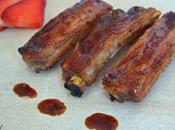 Costillas cerdo salsa soja miel