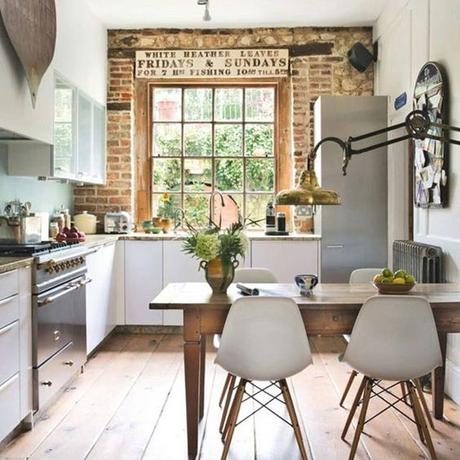 El ladrillo visto, el mejor contraste para crear un hogar ladrillo visto