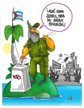 Otro artero ataque a la libertad de decisión de los cubanos.