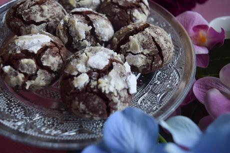 Galletas de Chocolate Craqueladas