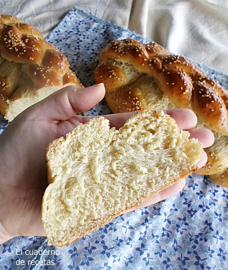 Challah Bread, Pan Judío {Apto para Diabéticos}