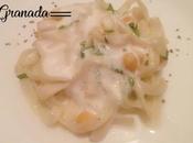 Ensalada garbanzos surimi aire albahaca