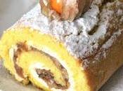 Brazo gitano mascarpone manzana