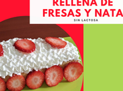 Brazo Gitano Manga Avena Rellena Fresas Nata Lactosa)