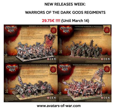 Últimos días de la oferta de AoW para cajas de regimiento