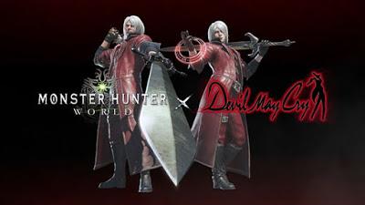 Monster Hunter: World anuncia colaboración con Devil May Cry