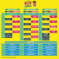 Horarios Sansan Festival 2018