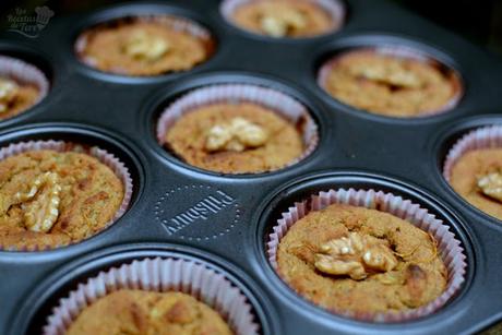 muffins de harina de avena manzana y zanahoria 01