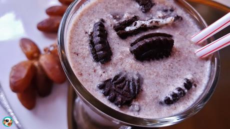 Smoothie de plátano,papaya y café