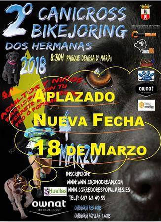 Nueva convocatoria para el II Canicross, Bikejoring/Patin Dos Hermanas