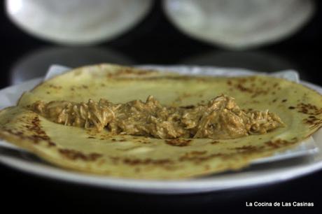 Crêpes de Centollo: mi versión de La Pondala Crêpes de Centollo: mi versión de La Pondala