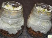 Mousse lima, coco chocolate blanco