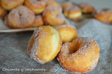 Rosquillas de leche condensada