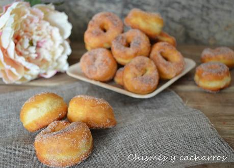 Rosquillas de leche condensada
