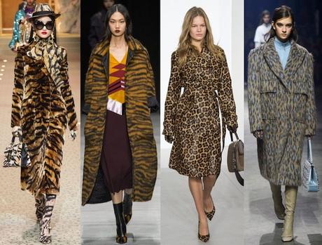Moda 2018: este es el estampado más trendy del año y no es el de cuadros abrigo animal print moda invierno 2018
