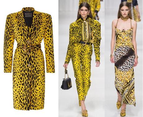 Moda 2018: este es el estampado más trendy del año y no es el de cuadros estampado de moda 2018 animal print versace ss18