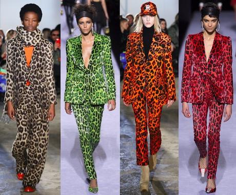 Moda 2018: este es el estampado más trendy del año y no es el de cuadros traje animal print moda invierno 2018