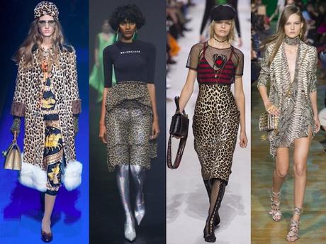 Moda 2018: este es el estampado más trendy del año y no es el de cuadros moda 2018 animal print ss18