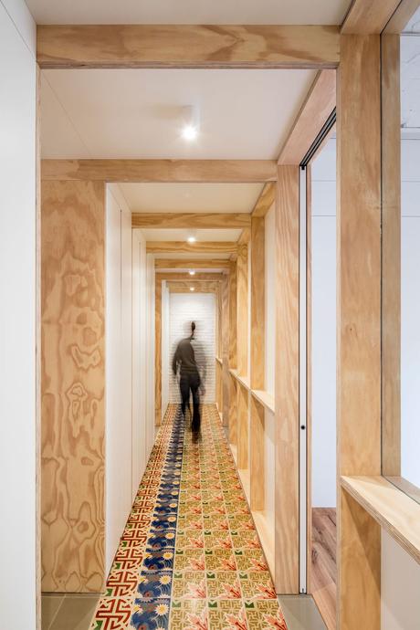 Casa Galeria estructura madera