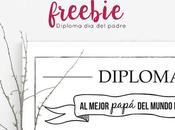 Freebie: Diploma para papá