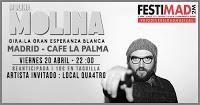 Concierto de Molina Molina y Local Qua4tro en Café la Palma