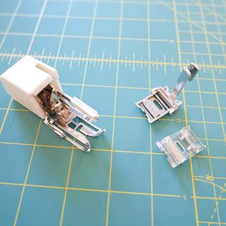 Prensatelas de rodillo y doble arrastre