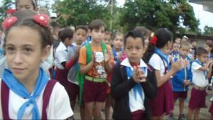 Recuerdan pioneros en Guáimaro la Protesta de Baraguá Recuerdan pioneros en Guáimaro la Protesta de Baraguá