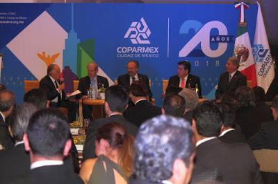 CELEBRA COPARMEX CDMX 20 AÑOS, CON LA PROMESA DE MANTENER EL BIEN COMÚN POR ENCIMA DE TODO
