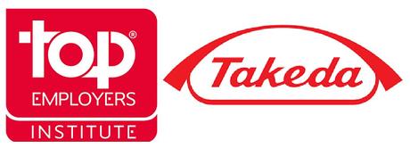TAKEDA ANUNCIA SU CERTIFICACIÓN EN EL SELECTO GRUPO GLOBAL DE TOP EMPLOYERS® 2018