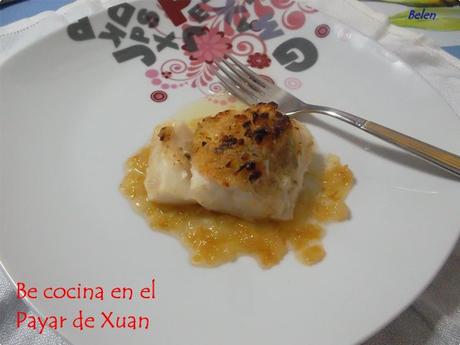 Lomos de bacalao al vermut