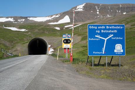 Vestfjarðagöng og Arnarnessgöng: El túnel mas largo y mas corto de Islandia Vestfjarðagöng og Arnarnessgöng: El túnel mas largo y mas corto de Islandia